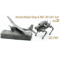 Magic Factory Armed Robot Dog & RQ-20 UAV Set  1/35
