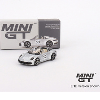 Mini GT Porsche 911 Targa 4S Heritage Design Edition GT Silver Metal   1/64