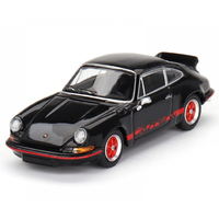 Mini GT 00688-R Porsche 911 Carrera RS 2.7 Black With Red Livery   1/64
