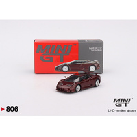 Mini GT 00806-L Bugatti EB110 GT Dark Red Meta  1/64