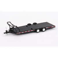 Mini GT AC19 Car Hauler Trailer Type B Black  1/64