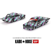 Mini GT KHMG068 Kaido House Datsun 510 Pro Pro Street HKS V1 1/64