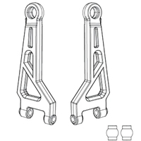 MJX 16210 Front Upper Suspension Arms