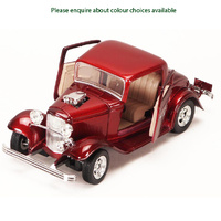 Motor Max  Ford Coupe 1932 Red 1/24