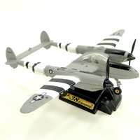 Motor Max Lockheed P38 Lightning Plane 1/72