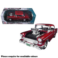 Motor Max Chevy 55 Belair Blown Custom  1/18