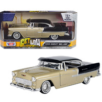 Motor Max 79031 1955 Chevy Bel Air Get Low Series   1/24