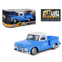 Motor Max 79035 1966 GMC C1000 Fenderside Get Low Series   1/24