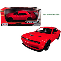 Motor Max Dodge Challenger SRT Hellcat Widebody 1/24