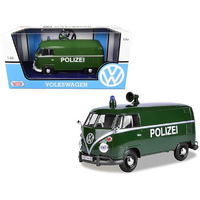 Motor Max VW Type 2 Polizei T1 Delivery Van 1/24