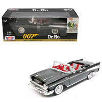 Motor Max 79831 1957 Chevy Bel Air " Dr No" James Bond  1/18