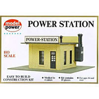 Model Power Power Station Building Kit   HO