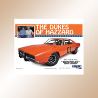 MPC General Lee Charger Dukes 1/16