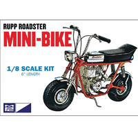 MPC Rupp Mini Bike Red Motorbike Plastic Kit 1/8