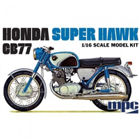 MPC Honda Super Hawk Motorcycle 1/16