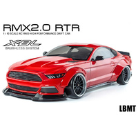 MST RMX 2.0 Brushless Drift Car 2.4ghz Mustang LW Red ARTR 1/10