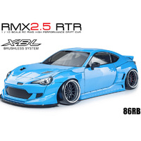 MST RMX 2.5 86RB Drift Car EP With 2.4ghz Radio Brushless Lght Blue  1/10