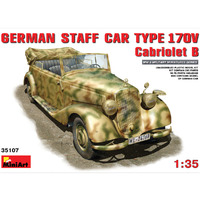 MiniArt German Staff Car Type 170V Cabriolet B      1/35