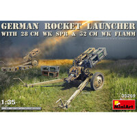 MiniArt German Rocket Launcher With 28cm WK Spr & 32cm WK Flamm  1/35