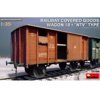 MiniArt Railways Goods Covered Wagon 18t NTV Type   1/35