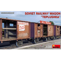 MiniArt Soviet Railway Wagon Teplushka WWII   1/35