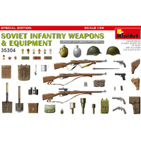 MiniArt Soviet Infantry Weapons And Equipment  1/35