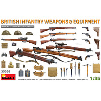 MiniArt British Infantry Weapons And Equipment  1/35