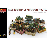 MiniArt Beer Bottles And Wooden Crates   1/35