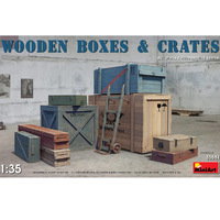 MiniArt Wooden Boxes And Crates  1/35