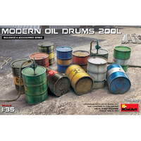 MiniArt Modern Oil Drums 200L    1/35