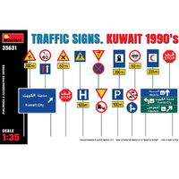 MiniArt Traffic Signs Kuwait 1990's   1/35