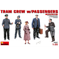 MiniArt Tram Crew And Passengers    1/35