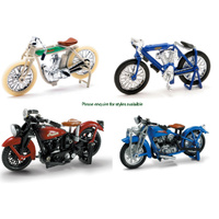 Newray Indian Bike Assortment 1/32