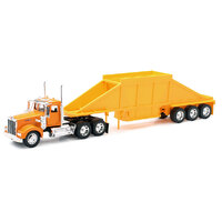 Newray Kenworth W900 1979 Belly Dump Truck 1/32