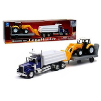 Newray Kenworth Dump Truck W/ Construction Worker 1/32