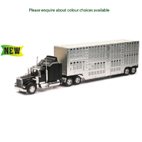 Newray Kenworth W900 1979  Livestock Trailer Truck  1/32