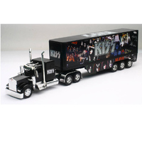 Newray Kiss Rock N Roll Kenworth W900 Truck Movie 1/32