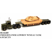 Newray Freightliner Lowloader+tank1/32