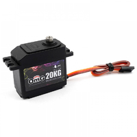 OMG R1-20DM Waterproof IP67 20KG Brushed Servo