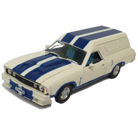 Oz Legends Cobra Ford Falcon Panelvan White/ Blue Stripes 1/32