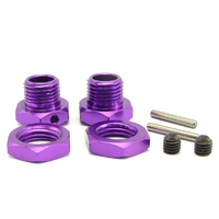 Hobao M7 Wheel Nuts Purple(4)