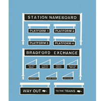 Peco Platform Signage