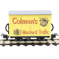 Peco OO-9 Scale Wagon Colmans Mustard