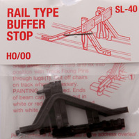 Peco HO Buffer Rail Built Kit