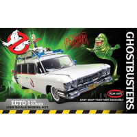 Polar Lights Ghostbusters Ecto-1 W/ Slimer FigureT 1/25