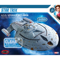 Polar Lights Star Trek USS Voyager Clear Version SNAP  1/1000