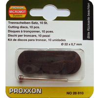 Proxxon 28810 22mm Corundum Cutting Discs (10)