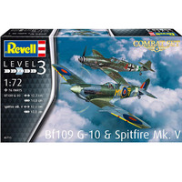 Revell Combat Set Bf109G-10 & Spitfire Mk.V 1/72