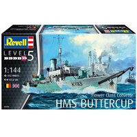 Revell Flower Class Corvette Hms Buttercup  1/144