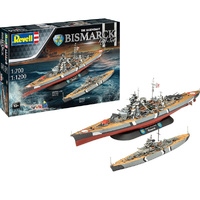 Revell 05637 The Legendary Bismark Gift Set 1/700 & 1/1200